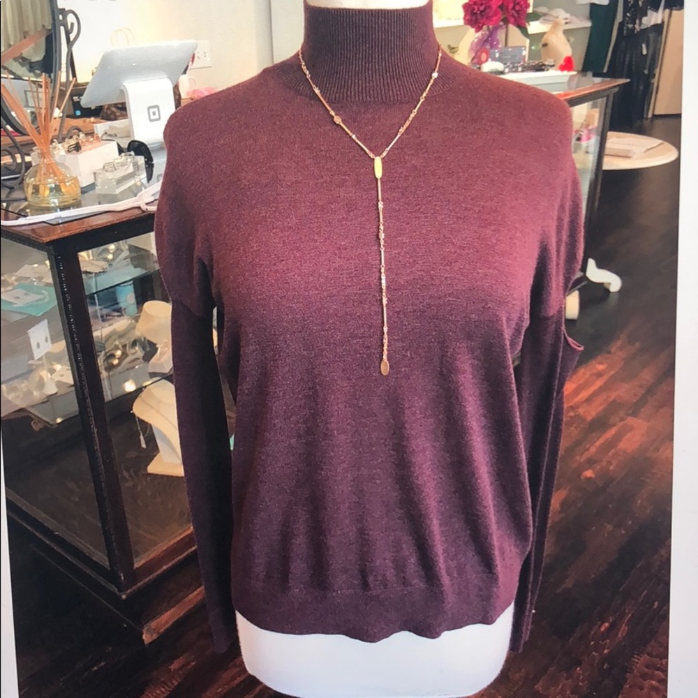 Feel the Piece sweater in figheather